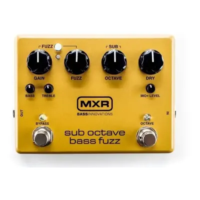 Dunlop MXR M287 SUB Octave Bass Fuzz Baskytarový efekt