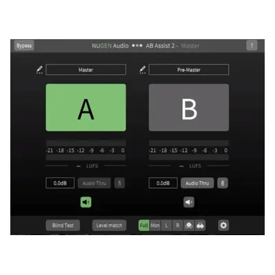 Nugen Audio NUGEN AB Assist (Digitální produkt)