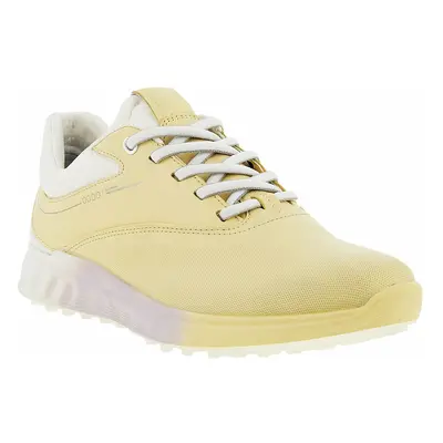 Ecco S-Three Straw/White/Bright White Dámske golfové boty