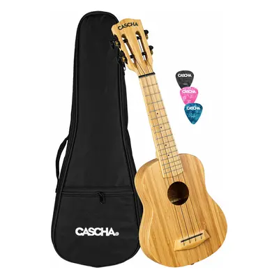 Cascha HH Bamboo Natural Sopránové ukulele