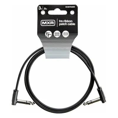 Dunlop MXR DCISTR3RR Ribbon TRS Cable 0,9 m Lomený - Lomený Patch kabel