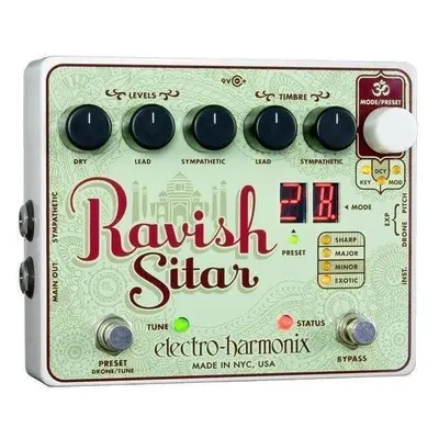 Electro Harmonix Ravish Sitar Kytarový efekt