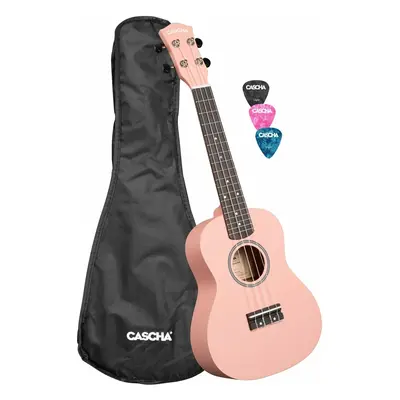 Cascha CUC107 Linden Pink Koncertní ukulele