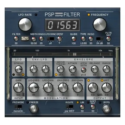 PSP AUDIOWARE StompFilter (Digitální produkt)