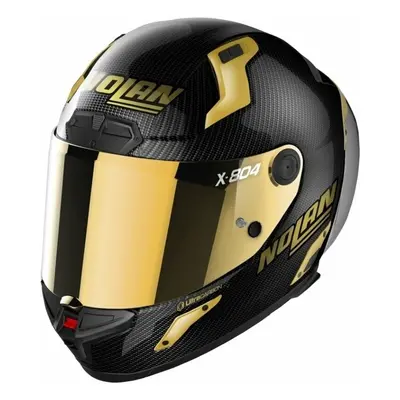 Nolan X-804 RS Ultra Carbon Gold Edition Carbon Gold Přilba