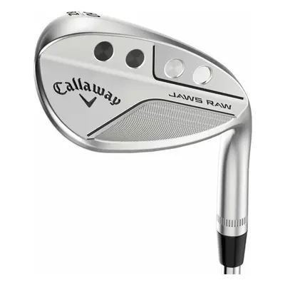 Callaway JAWS RAW Chrome Full Face Grooves Steel Golfová hole - wedge Pravá ruka 60° 08° Ocel We