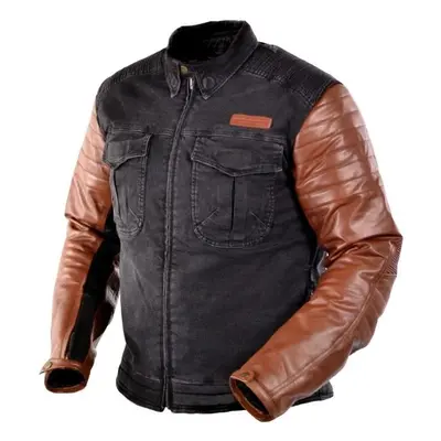 Trilobite Acid Scrambler Denim Jacket Brown Textilní bunda