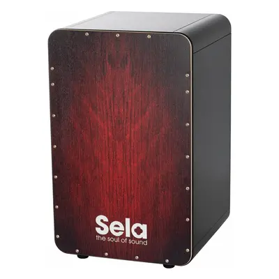 Sela SE CaSela Black/Red Dragon Dřevěný cajon