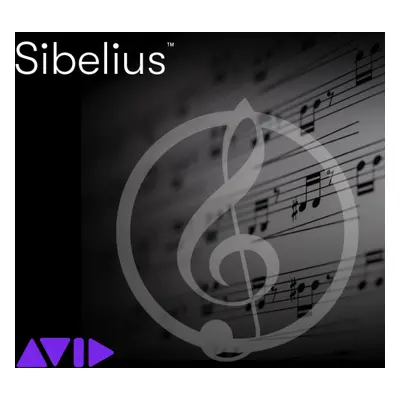 AVID Sibelius Ultimate TEAM Subscription NEW (Digitální produkt)