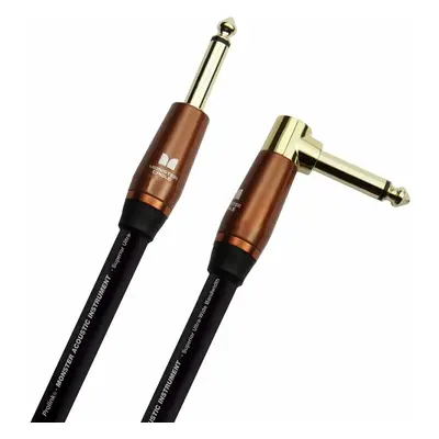 Monster Cable Prolink Acoustic 21FT Instrument Cable 6,4 m Zalomený-Rovný Nástrojový kabel