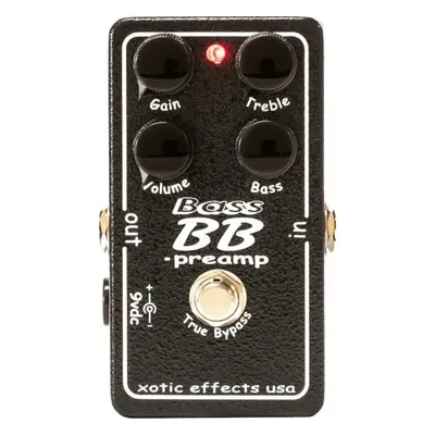 Xotic Bass BB Preamp V1.5 Baskytarový efekt