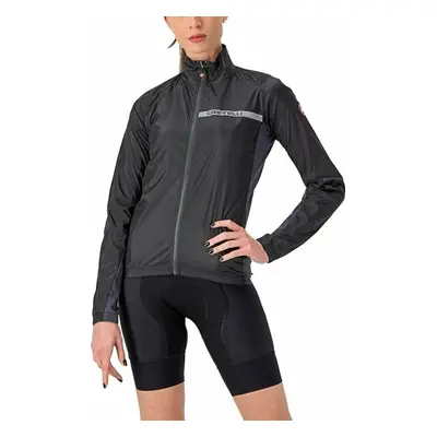 Castelli Squadra Stretch W Bunda Light Black/Dark Gray