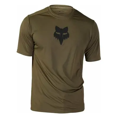 FOX Ranger Lab Head Short Sleeve Dres Olive Green