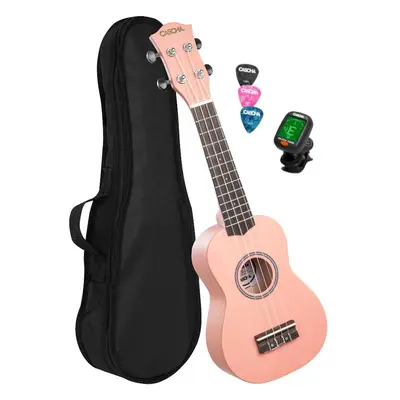 Cascha HH EN Pink Sopránové ukulele