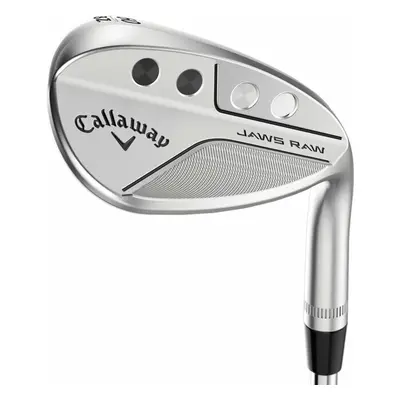 Callaway JAWS RAW Chrome Full Face Grooves Steel Golfová hole - wedge Pravá ruka 60° 12° Ocel We