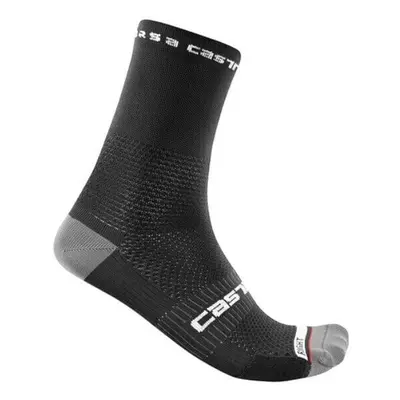 Castelli Rosso Corsa Pro Sock Black L/XL Cyklo ponožky