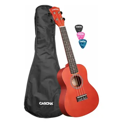 Cascha CUC102 Linden Red Koncertní ukulele