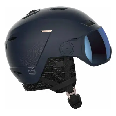 Salomon Icon LT Visor Photo Sigma Wisteria Navy Lyžařská helma