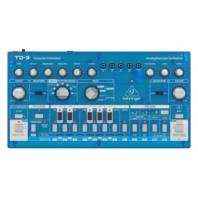 Behringer TD-3 Syntetizátor Transparent Blue