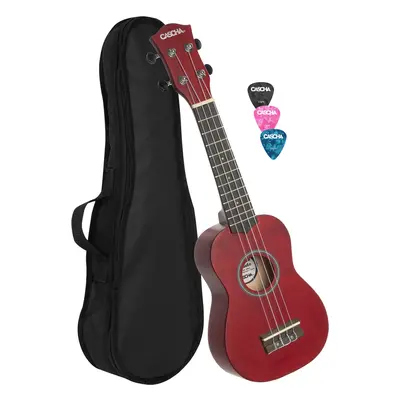 Cascha HH Red Sopránové ukulele