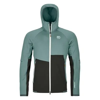 Ortovox Fleece Rib Mens Arctic Grey Outdoorová mikina