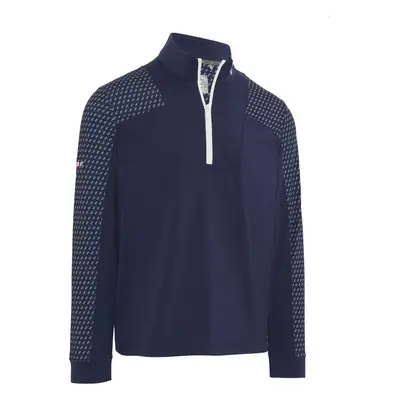 Callaway Chev Motion Print Peacoat Svetr