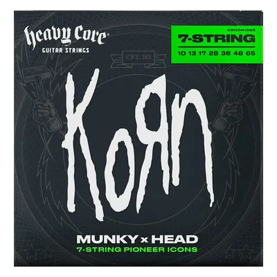 Dunlop KRHCN1065 String Lab Korn 7-String Struny pro elektrickou kytaru