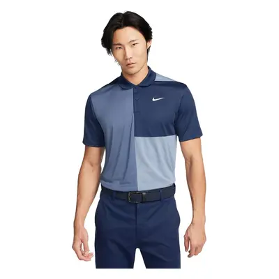 Nike Dri-Fit Victory+ Mens Midnight Navy/Ashen Slate/Diffused Blue/White Polo košile