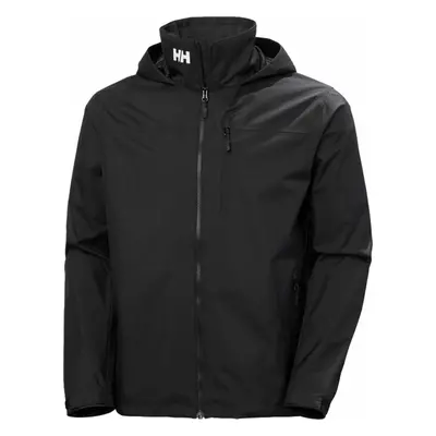 Helly Hansen Bunda Men's Crew Hooded Sailing Jacket 2.0 Black