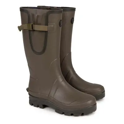 Fox Fishing Rybářská obuv Neoprene Lined Rubber Boots Camo/Khaki