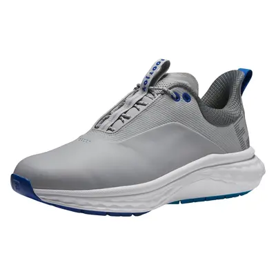 Footjoy Quantum Grey/White/Blue Pánské golfové boty