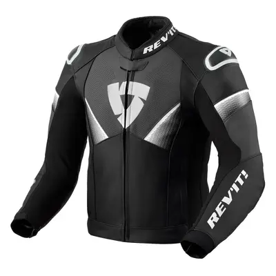 Rev'it! Jacket Argon Black/White Kožená bunda