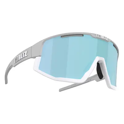 Bliz Fusion Matt Light Grey/Smoke w Ice Blue Multi Cyklistické brýle