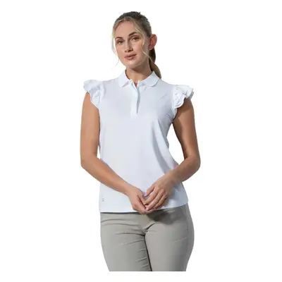 Daily Sports Albi Sleeveless White Polo košile