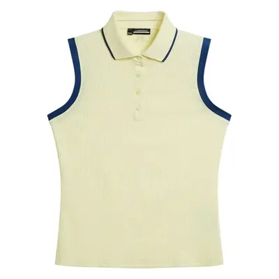 J.Lindeberg Lila Sleeveless Wax Yellow Polo košile