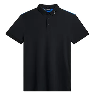 J.Lindeberg Jeff Reg Fit Black Polo košile