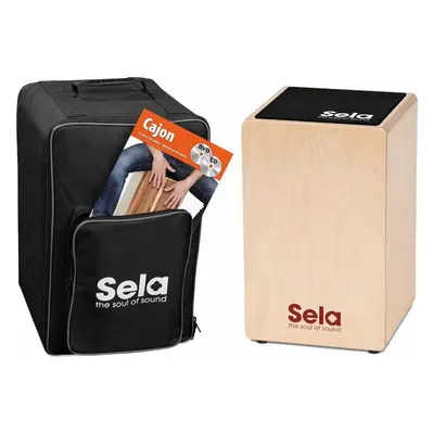 Sela Primera Bundle Natural Dřevěný cajon