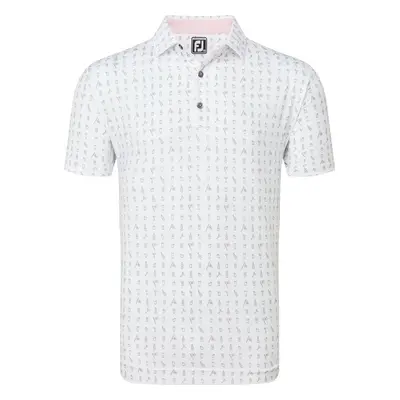 Footjoy The 19th Hole Lisle White Polo košile