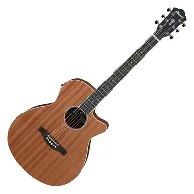 Ibanez AEG7MH-OPN Natural Elektroakustická kytara Jumbo