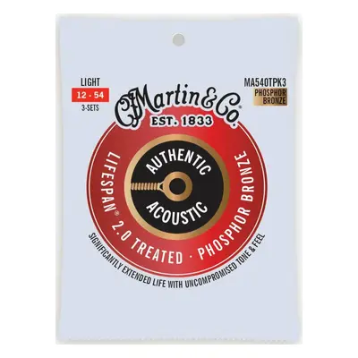 Martin MA540TPK3 Authentic Lifespan Struny pro akustickou kytaru