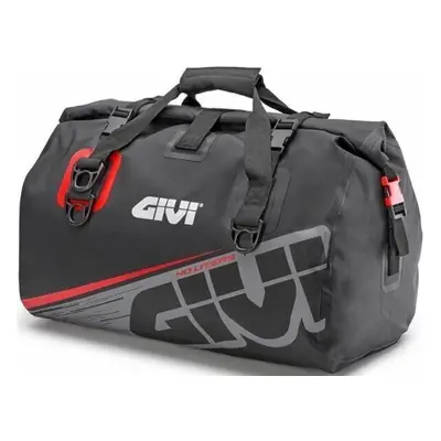 Givi EA115GR Waterproof Cylinder Seat Bag 40L Grey Red Taška