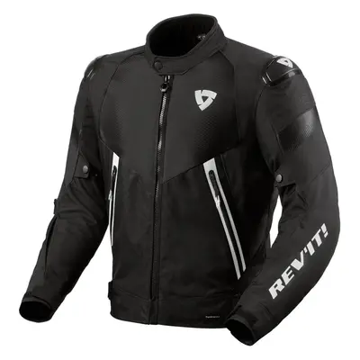 Rev'it! Jacket Control H2O Black/White Textilní bunda (nedostupné)