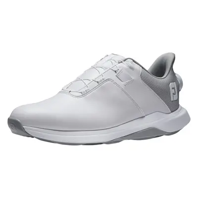 Footjoy ProLite White/White/Grey Pánské golfové boty