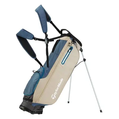 TaylorMade Flextech Superlite Stand Bag Navy/Tan/White