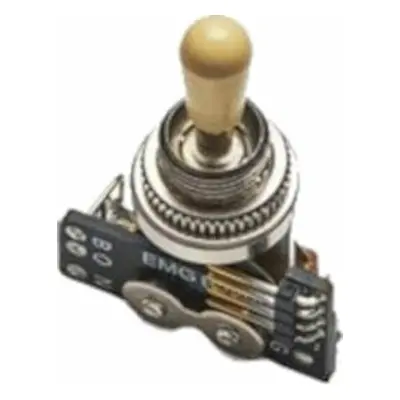 EMG Way Solderless Toggle Ivory Přepínač snímačů