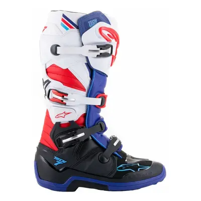 Alpinestars Tech Boots Black/Dark Blue/Red/White Boty