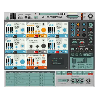 Reason Studios Algoritm FM Synthesizer (Digitální produkt)