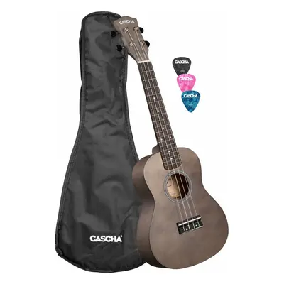 Cascha CUC100 Linden Black Koncertní ukulele