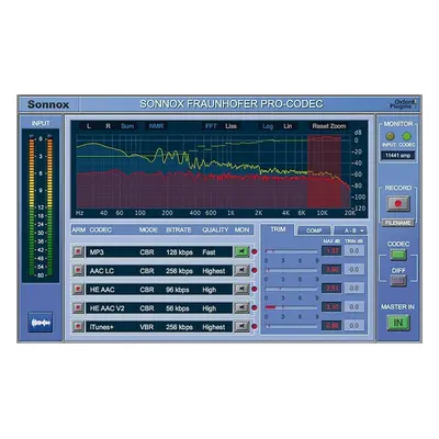 Sonnox Fraunhofer Pro-Codec (Digitální produkt)