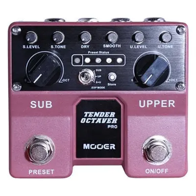 MOOER Tender Octaver Pro Kytarový efekt